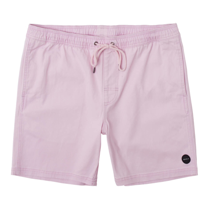 RVCA ESCAPE ELASTIC SHORTS LIGHT PINK XL