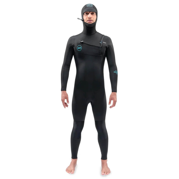 DAKINE MISSION CHEST ZIP HOODED 5/4/3MM BLACK L