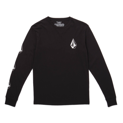 VOLCOM ICONIC STONE LONGSLEEVE BLACK S