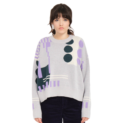 VOLCOM BOHAUSWEATER SWEATER HEATHER GREY S