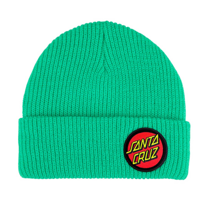 SANTA CRUZ CLASSIC DOT BEANIE AQUA UNI