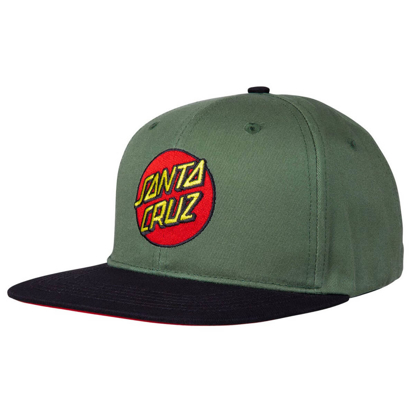 SANTA CRUZ CLASSIC DOT SNAPBACK SAGE/BLACK UNI