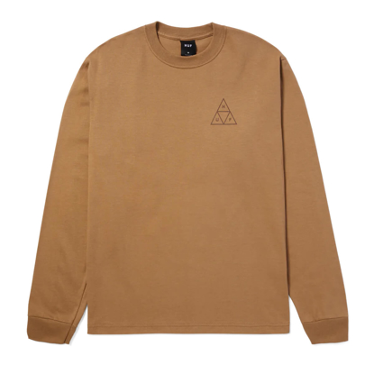 HUF HUF SET TT L/S T-SHIRT CAMEL M