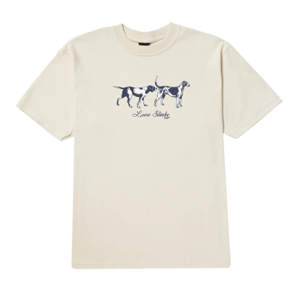 HUF LOVE STINKS T-SHIRT BONE XL