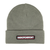 INDEPENDENT BAR LOGO BEANIE CEMENT UNI