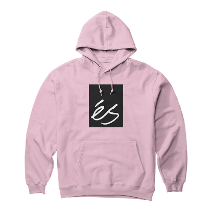 ES MAIN BLOCK HOODIE FLEECE PINK L
