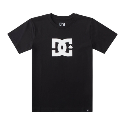 DC DC STAR SS BOY BLACK S/10