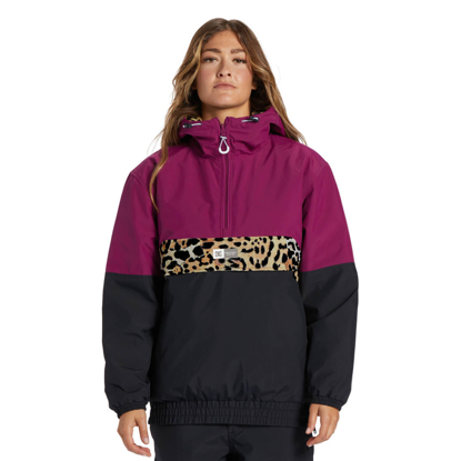 DC NEXUS WMNS REV ANORAK MAGENTA PURPLE M