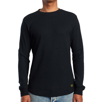 RVCA DAY SHIFT THERMAL LS BLACK M