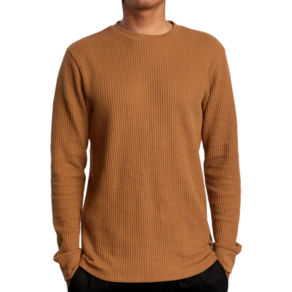 RVCA DAY SHIFT THERMAL LS CAMEL M