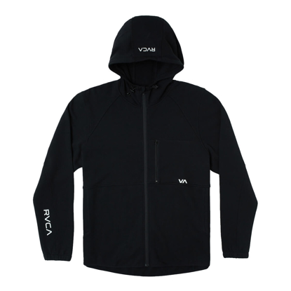 RVCA TECH FLEECE HOODIE II BLACK 2 L