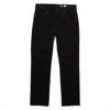 VOLCOM SOLVER 5 POCKET CORD PANTS BLACK 28