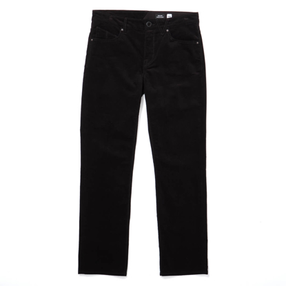 VOLCOM SOLVER 5 POCKET CORD PANTS BLACK 28