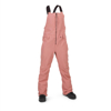 VOLCOM SWIFT BIB OVERALL EARTH PINK M