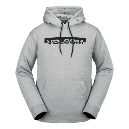 VOLCOM CORE HYDRO FLEECE HEATHER GREY M