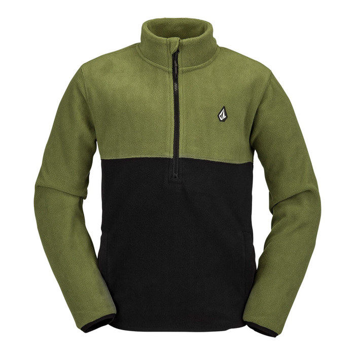 VOLCOM YOUTH POLAR FLEECE P/O MILITARY L