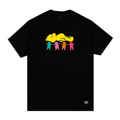 GRIZZLY GRIPTAPE SLEEPY TIME T-SHIRT BLACK S