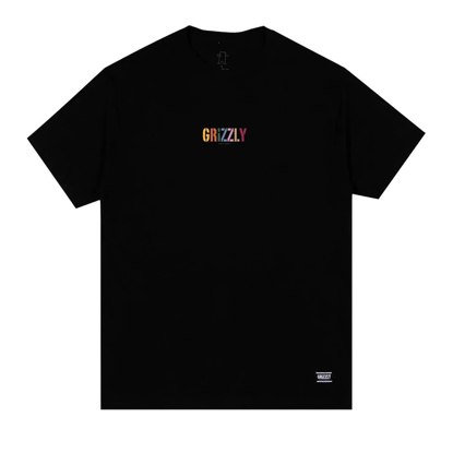 GRIZZLY GRIPTAPE TERRACOTTA T-SHIRT BLACK S