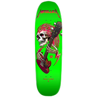 POWELL METALLICA COLLAB FLIGHT 192 K21 9.29" LIME GREEN DECK LIME GREEN 	9.29"