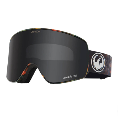 DRAGON NFX2 + BONUS LENS FIRE LEAF / LUMALENS DARK SMOKE + LUMALENS AMBER UNI