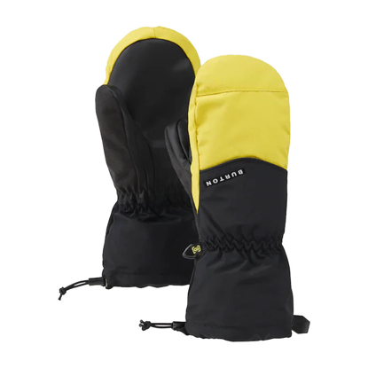 BURTON PROFILE MITTENS KID SULFUR/TRUE BLACK M