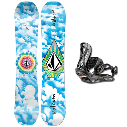 NITRO SET RIPPER KIDS X VOLCOM 121 & MINI CHARGER S ASSORTED 121