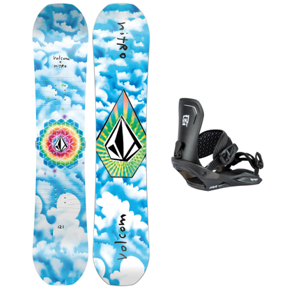 NITRO SET RIPPER YOUTH X VOLCOM 137 & CHARGER M ASSORTED 137