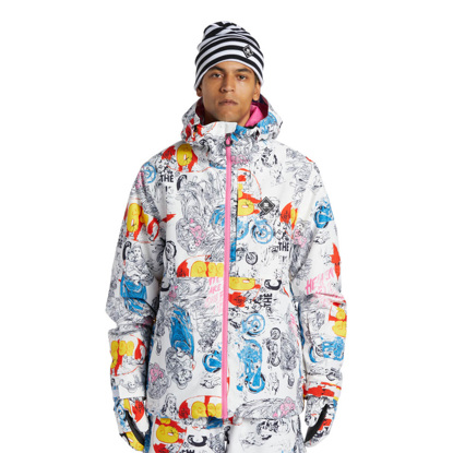 DC AW BASIS JACKET SAINTS AND SINNERS L