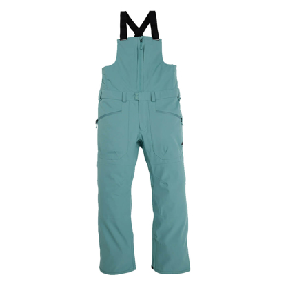 BURTON RESERVE 2L BIB PANTS ROCK LICHEN M