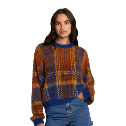 RVCA PREP SWEATER SODALITE BLUE M