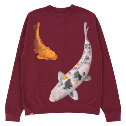 JACUZZI KOI CREW MAROON M