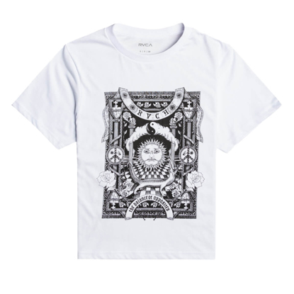 RVCA SPIRIT SS TEE ANTIQUE WHITE M