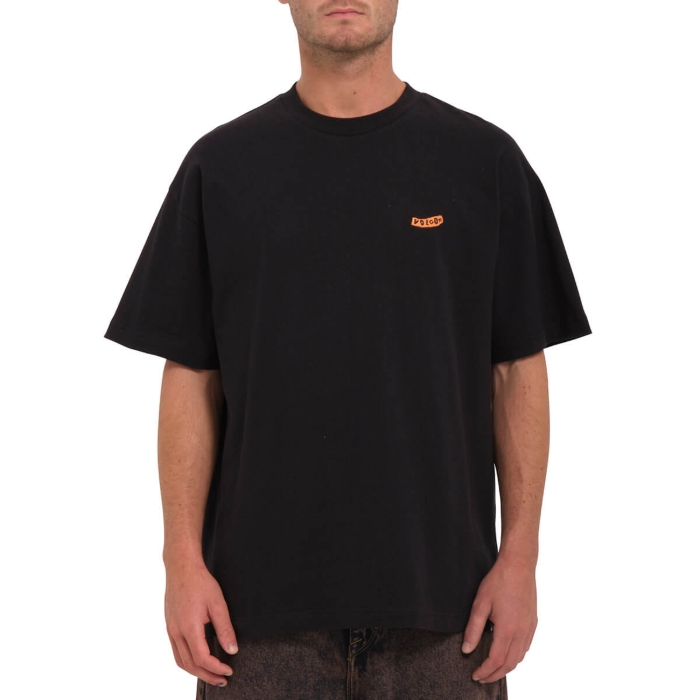 VOLCOM PISTOL STONE LSE T-SHIRT BLACK M