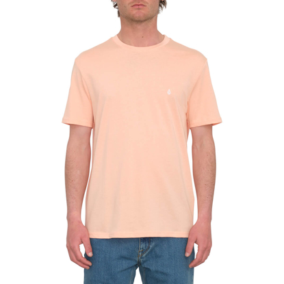 VOLCOM STONE BLANKS BASIC T-SHIRT SALMON XXL