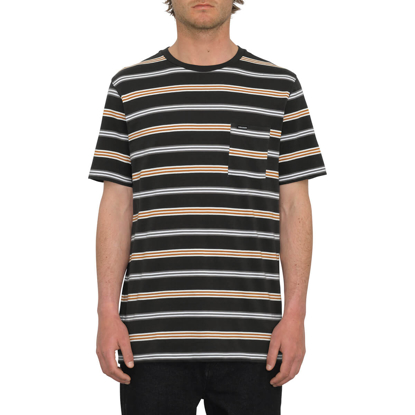 VOLCOM BONGO CREW T-SHIRT STEALTH L