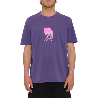 VOLCOM FA TETSUNORI 3 T-SHIRT DEEP PURPLE S