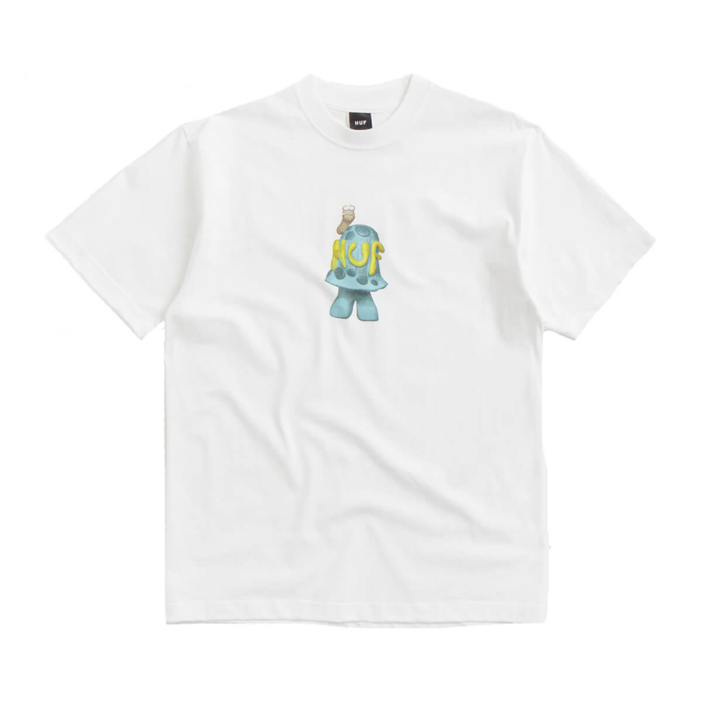 HUF SHROOMERY S/S T-SHIRT WHITE M