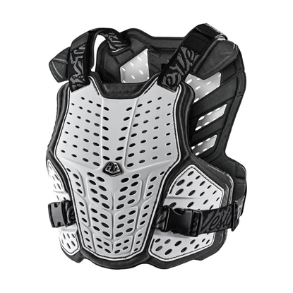TROY LEE DESIGNS YOUTH ROCKFIGHT CHEST PROTECTOR WHITE YOUTH