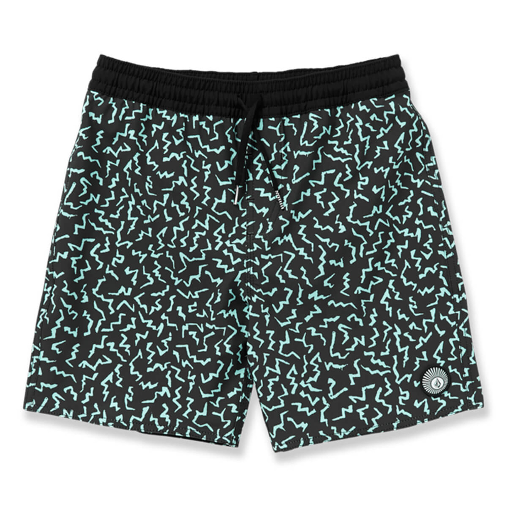 VOLCOM ASPHALT BEACH TRUNK KID BLACK S