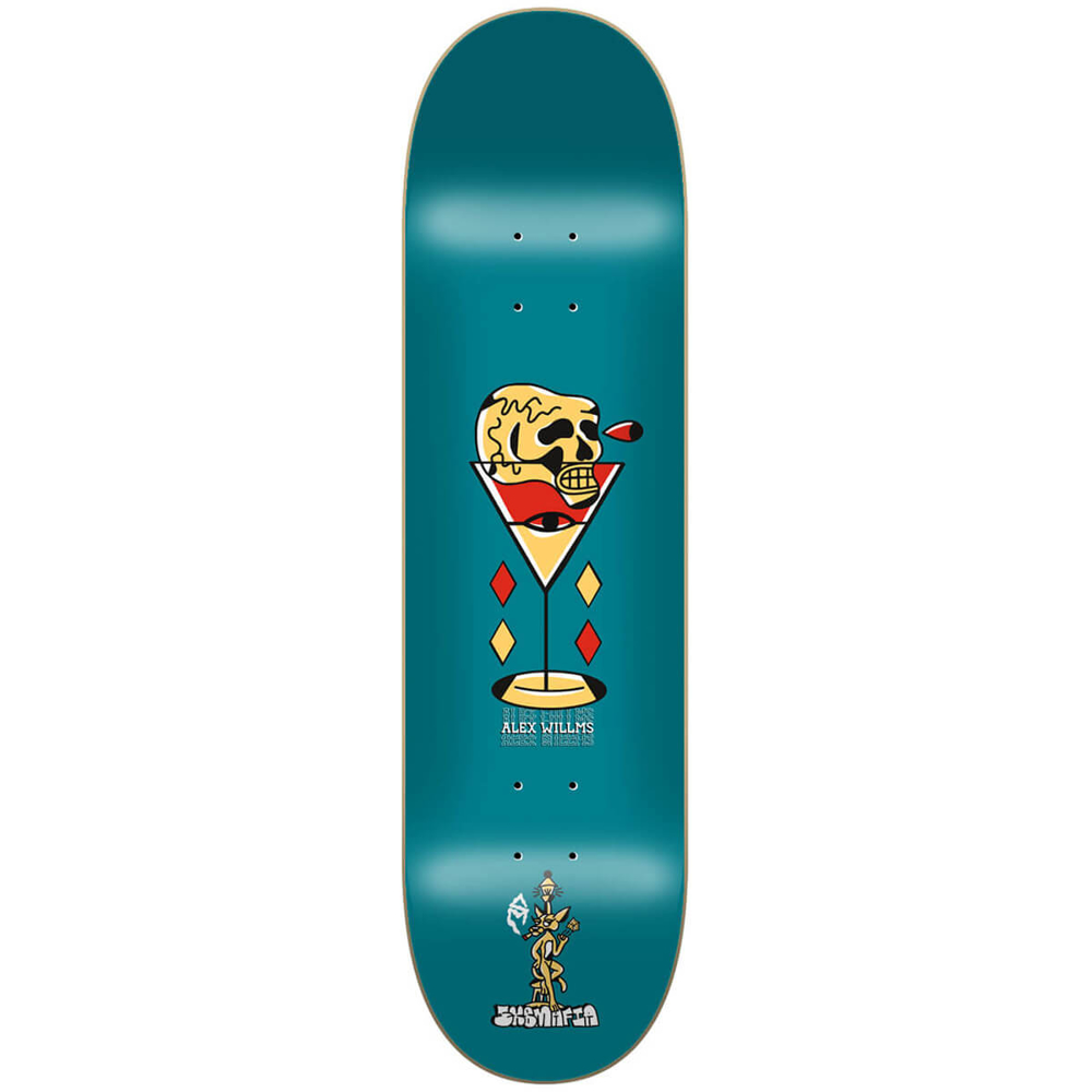 SK8MAFIA WILLMS SMUG 8.3" DECK 8.3"