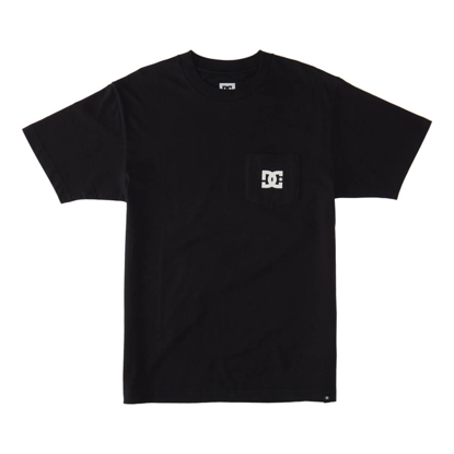 DC DC STAR POCKET T-SHIRT BLACK M