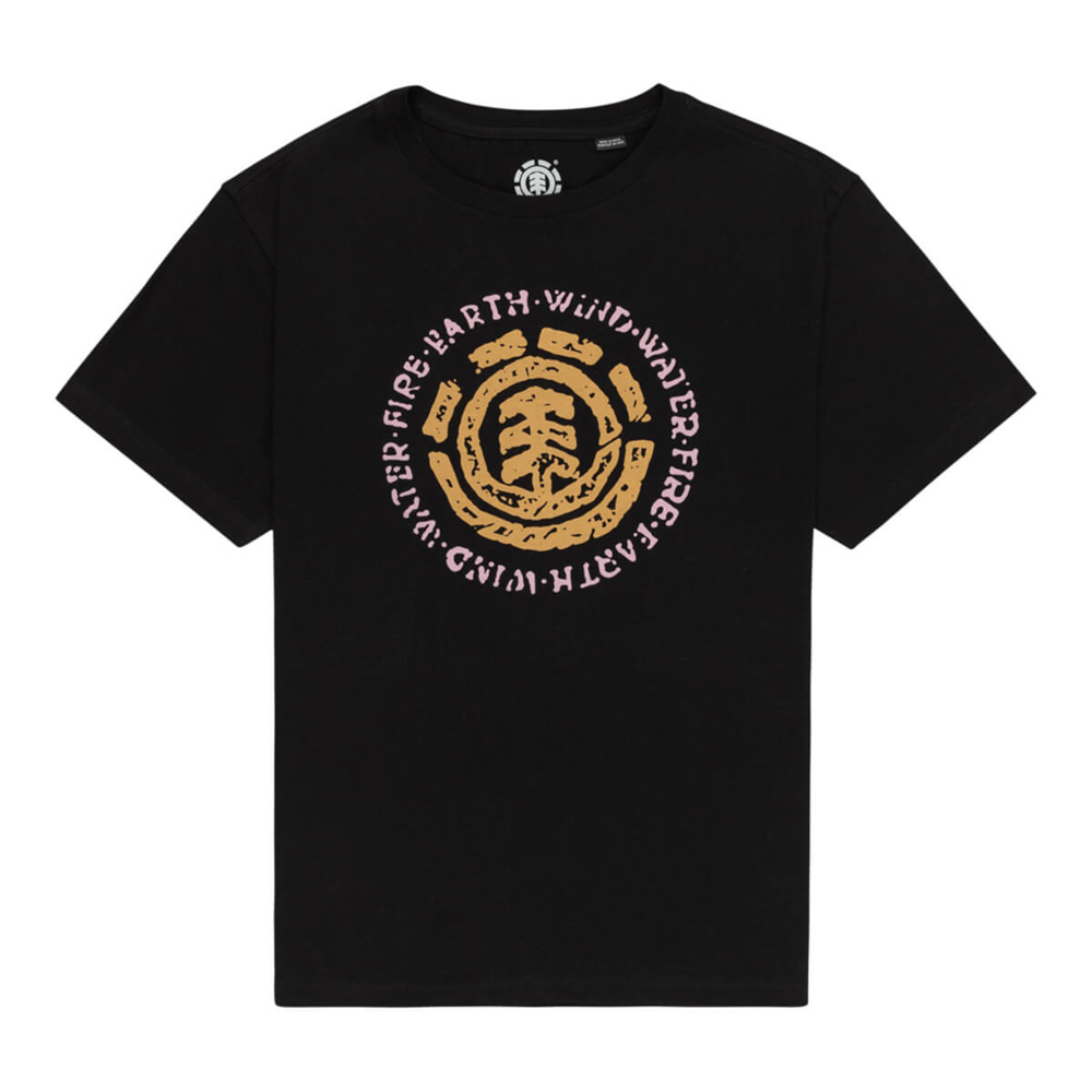 ELEMENT SUMMER SEAL T-SHIRT FLINT BLACK L/14