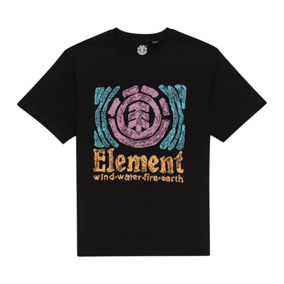 ELEMENT VOLLEY T-SHIRT FLINT BLACK L