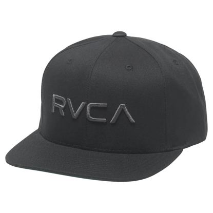 RVCA RVCA TWILL SNAPBACK II BLACK/CHARCOAL UNI