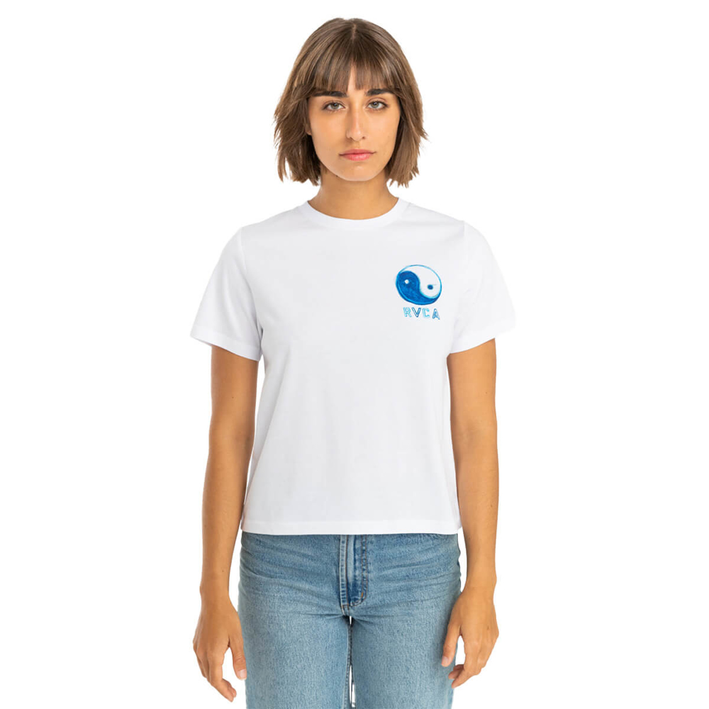 RVCA BALANCE BOY T-SHIRT ANTIQUE WHITE M