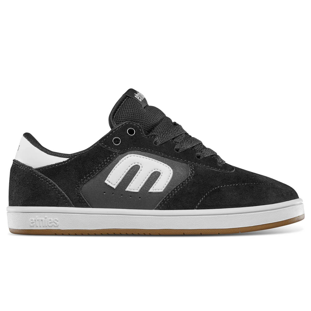 ETNIES LITTLE KIDS WINDROW BLACK/WHITE/GUM 29