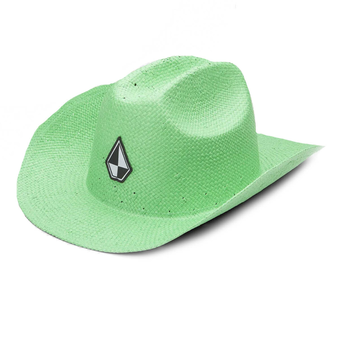 VOLCOM SCHROFF X VOLCOM STRAW HAT DUSTY AQUA L/XL