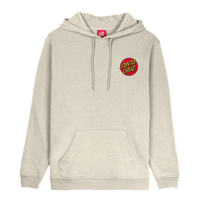 SANTA CRUZ CLASSIC DOT CHEST LIGHT GREY M