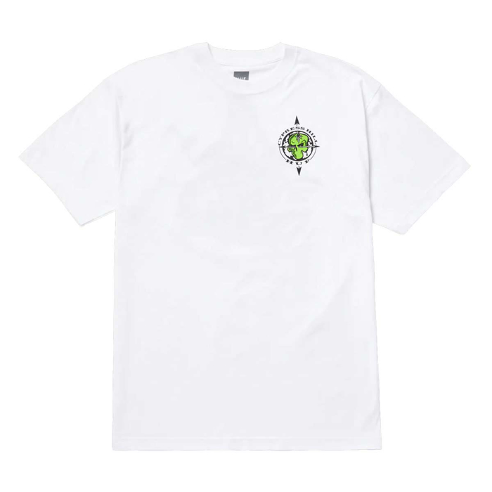 HUF CYPRESS TRIANGLE T-SHIRT WHITE L