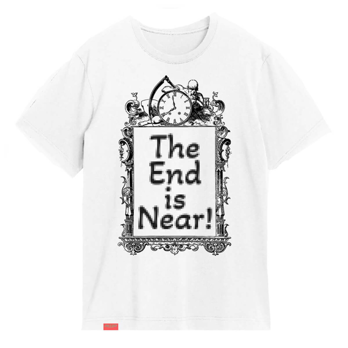 JACUZZI THE END IS NEAR T-SHIRT WHITE L
